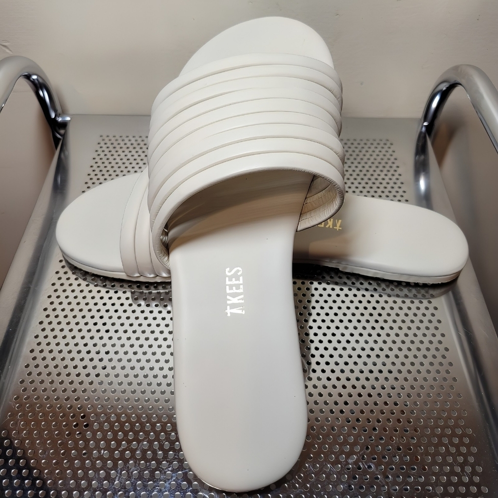 TKEES Caro Cream/Off White Sandal US W8
